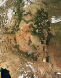 Vier-Ecken-Region im Südwesten der Vereinigten Staaten. Wissenschaft Geologie